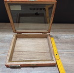Cohiba cigar box used, 16x13.5cm