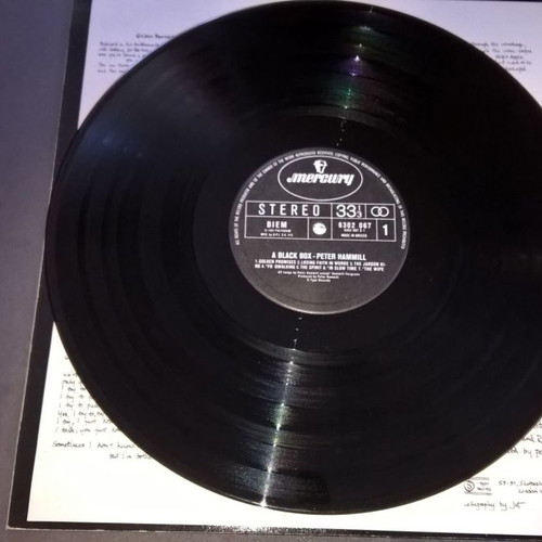 Peter Hammill A Black Box LP used, progressive rock