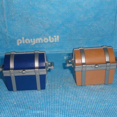 Playmobil set of 4 pirate chests