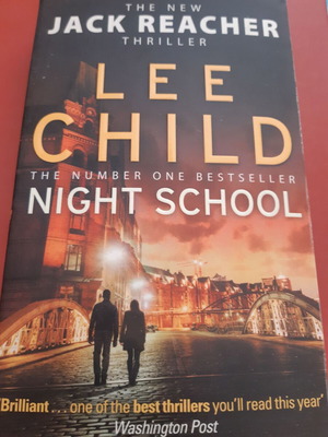 Βιβλίο Lee Child, Night School, σε άριστη κατάσταση, αδιάβαστο