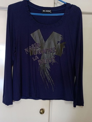 Women's blouse blue like new, size M