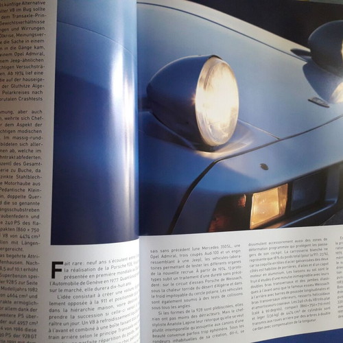 Porsche book used, history and models with photos