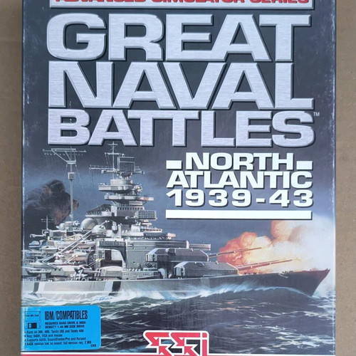 Great Naval Battles North Atlantic 1939-43 PC like new, complete box