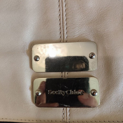 See by Chloe Nellie crossbody bag like new, black and pink leather