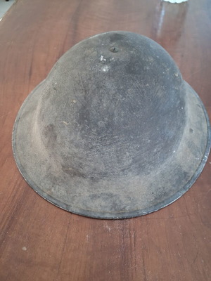 Brodie Mark II British WWII military helmet