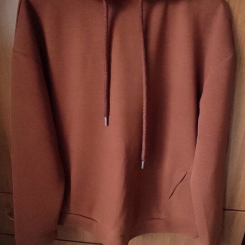 Stradivarius Hoodie Brown Like New, Size S