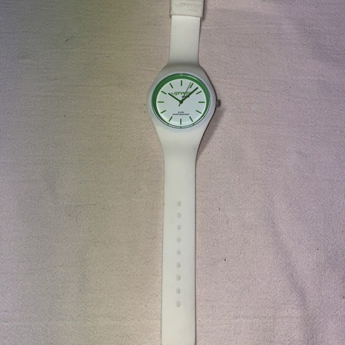 Women's white wristwatch