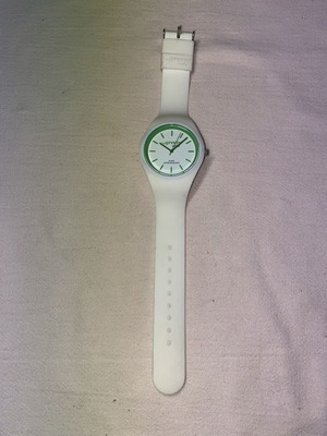 Women's white wristwatch
