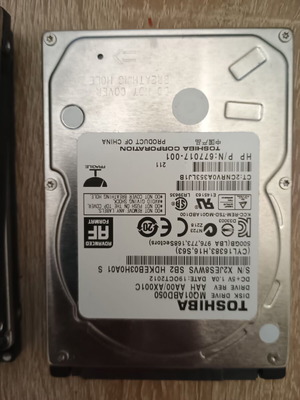 Σκληρός δίσκος Toshiba σαν καινούργιο, ελεγμένος 100% υγεία