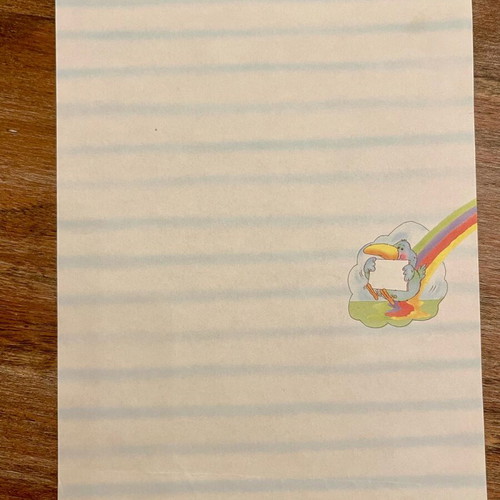Vintage stationery set like new from the 1990s