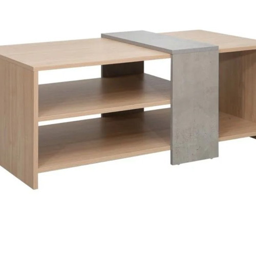 Modern living room coffee table with grey detail