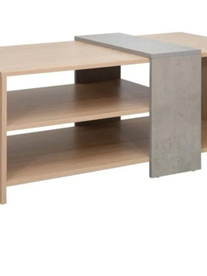 Modern living room coffee table with grey detail