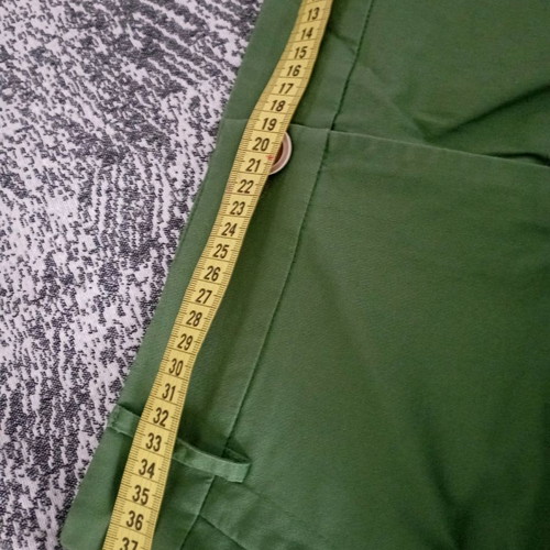 Pants used, cotton and elastic fabric