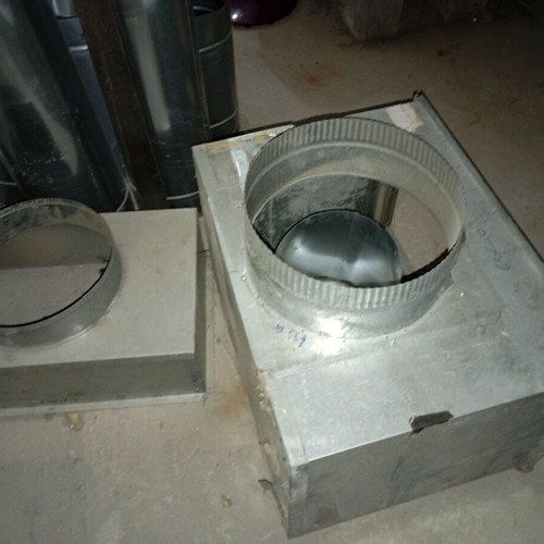 Ventilation louvers and special duct pieces used for HVAC