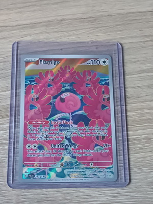 Flamigo Pokemon Card new from Paldea evolved set