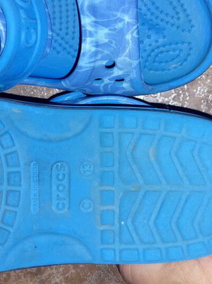 Crocs μεταχειρισμένα σανδάλια για αγόρι νούμερο 30-31 μπλε