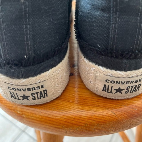 Converse All Star women's athletic shoes like new, size 39, black