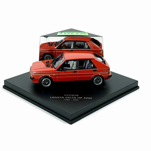 Lancia Delta HF 8V 165HP 1986 diecast model car 1:43, Vitesse