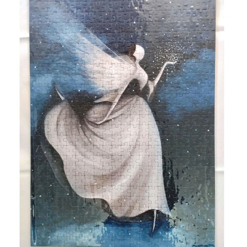 The Night Fairy framed puzzle art like new 35x50cm