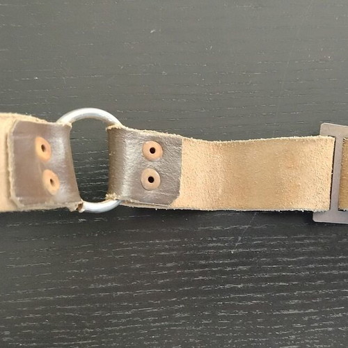 Scout belt used, vintage 60s-70s, leather, 74cm