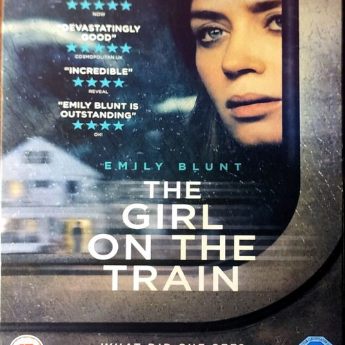DVD The Girl On The Train new, thriller drama with English subtitles