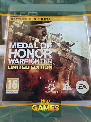 Medal of Honor Warfighter Limited Edition PS3 game like new