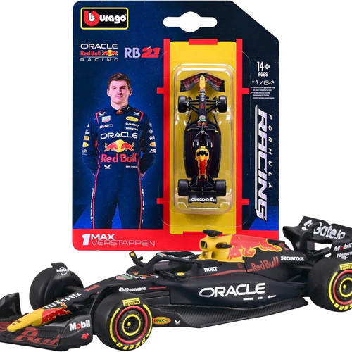 Red Bull F1 model car Max Verstappen 1:64 scale