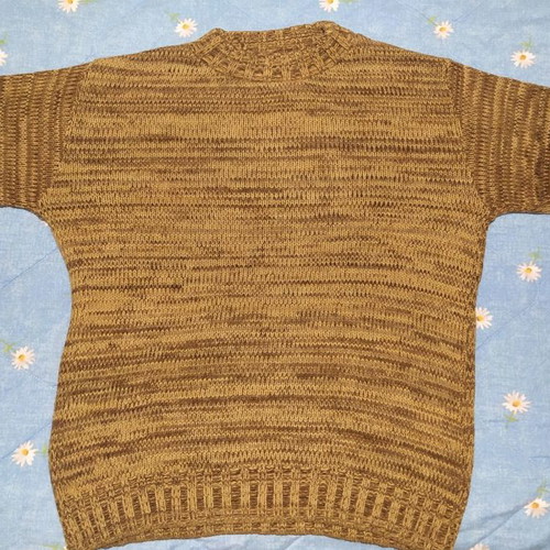 Woolen sweater L used in brown shades