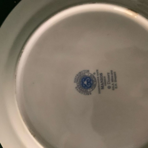 Disney Manios vintage plate used with small scratches