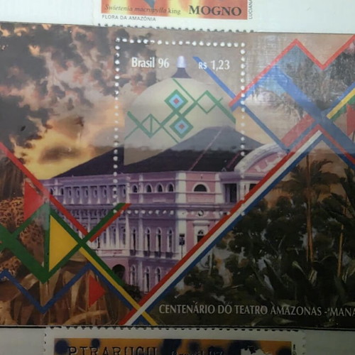 Commemorative Brazil 1997 Stamp Edition new