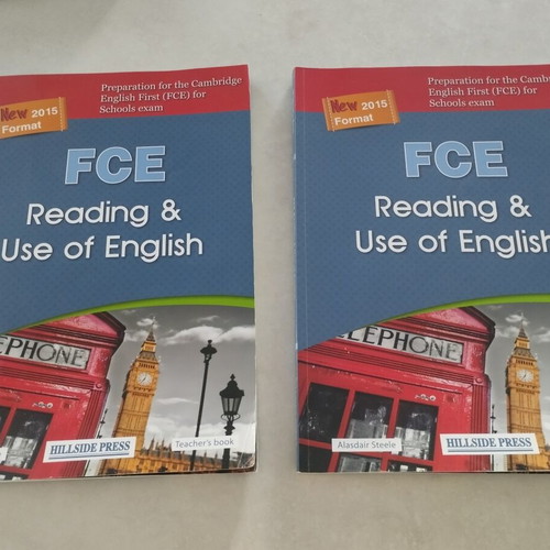 FCE Reading and Use of English books set like new by Hillside