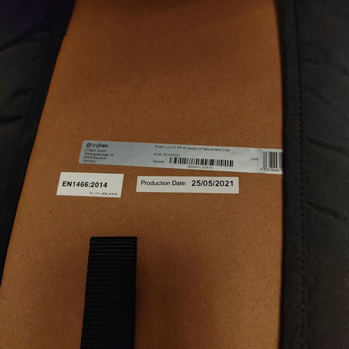 Cybex Priam Lux Carry Cot Jewels of Nature used, luxury edition