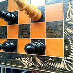  Τάβλι-Σκάκι χειροποίητο