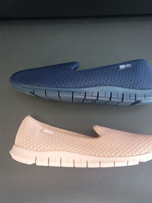 Sneaker καινούργιο, μέγεθος 37, μπλε και nude, κατασκευασμένο στη Βραζιλία