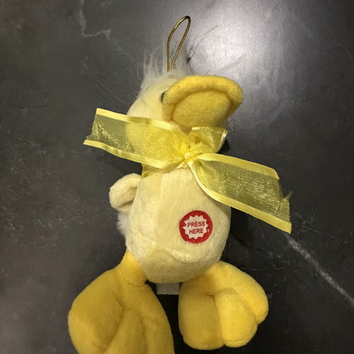 Plush duck used, medium size