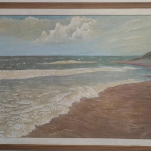 Signed painting like new