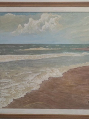 Signed painting like new