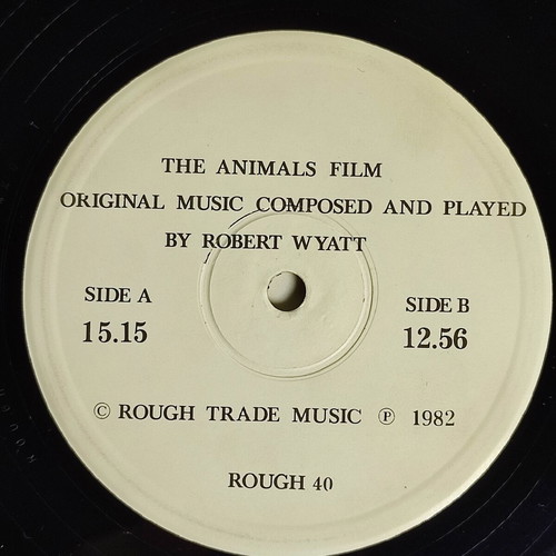Robert Wyatt The Animals Film vinyl like new, 1982, collectible