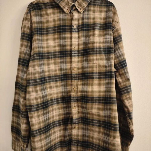 Marks & Spencer long-sleeve shirt XXL like new, beige brown