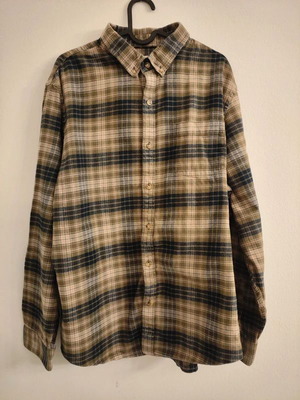 Marks & Spencer long-sleeve shirt XXL like new, beige brown