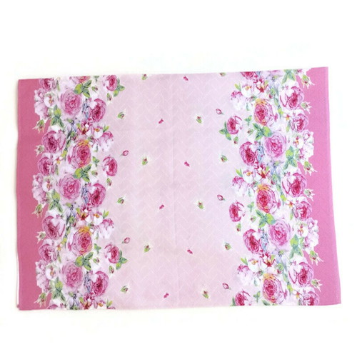 Tablecloth Roses new, 100% cotton, 150x170 cm
