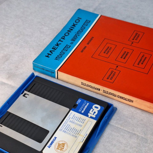 Iomega Bernoulli 150 Book and Disk Set used, vintage computing