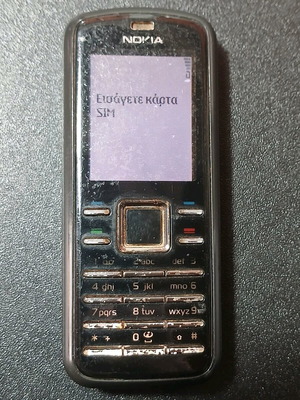 Nokia 6080 μεταχειρισμένο, πλήρως λειτουργικό με καινούργια μπαταρία