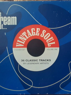 The Cream of Vintage Soul 3CD set μεταχειρισμένο, R&B / Soul