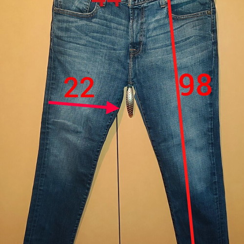 Tommy Hilfiger men's jeans used, blue, slim fit