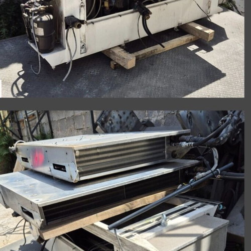 Carrier refrigeration unit used from Mercedes Antos 2014 truck