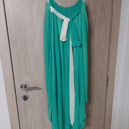 Summer dress like new, veraman color with ecru details, size S/M