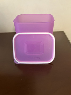 Tupperware basic purple canister 2.1L new