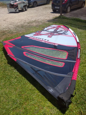 Avanti Poweride 7.0 m Windsurfing Sail used, freerace freeride no cam
