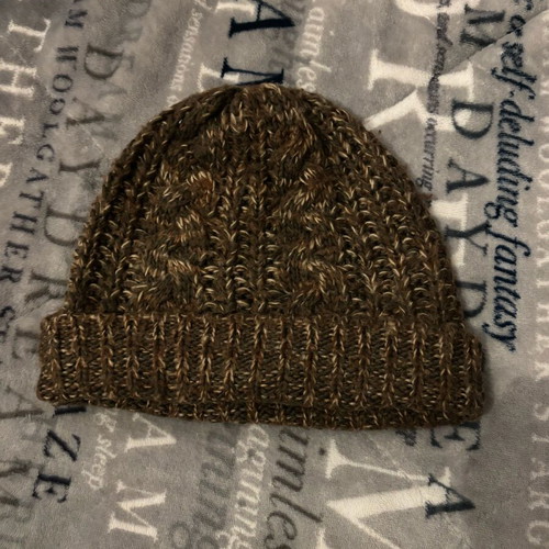 Hat used brown size M
